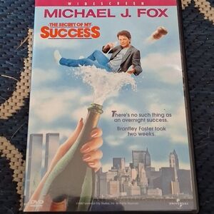 THE SECRET OF MY SUCCESS on DVD Michael J Fox